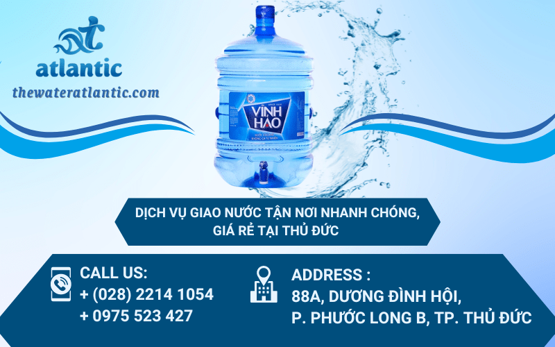 giao nước tận nơi Thủ Đức