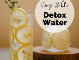 Công thức nước detox giúp chị em làm văn phòng “đánh bay” mỡ bụng