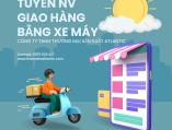 Tuyển Nhân Viên Giao Hàng Bằng Xe Máy  - Giao Nước Uống Đóng Bình