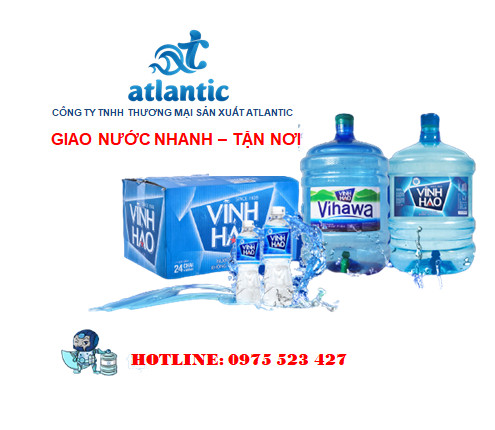 Đại lý nước khoáng Vĩnh Hảo quận 9  Atlantic